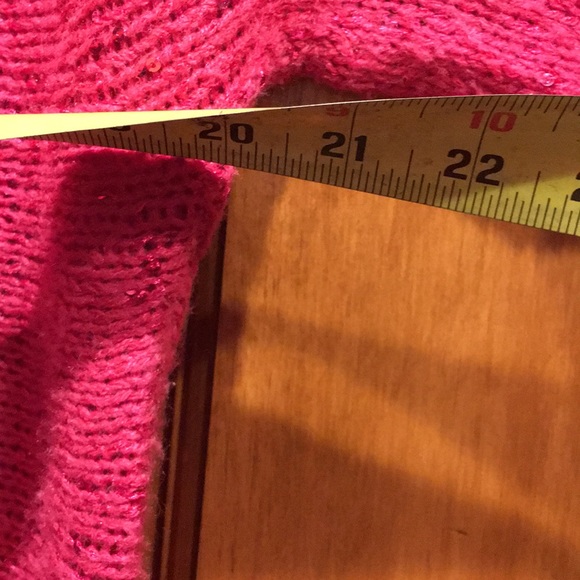 Sequin Cold-Shoulder Tunic Sweater - Picture 3 of 5